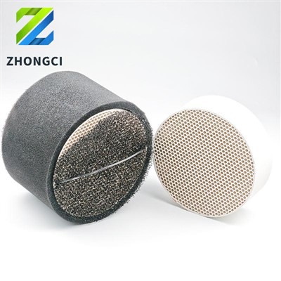 Kulatý voštinový keramický